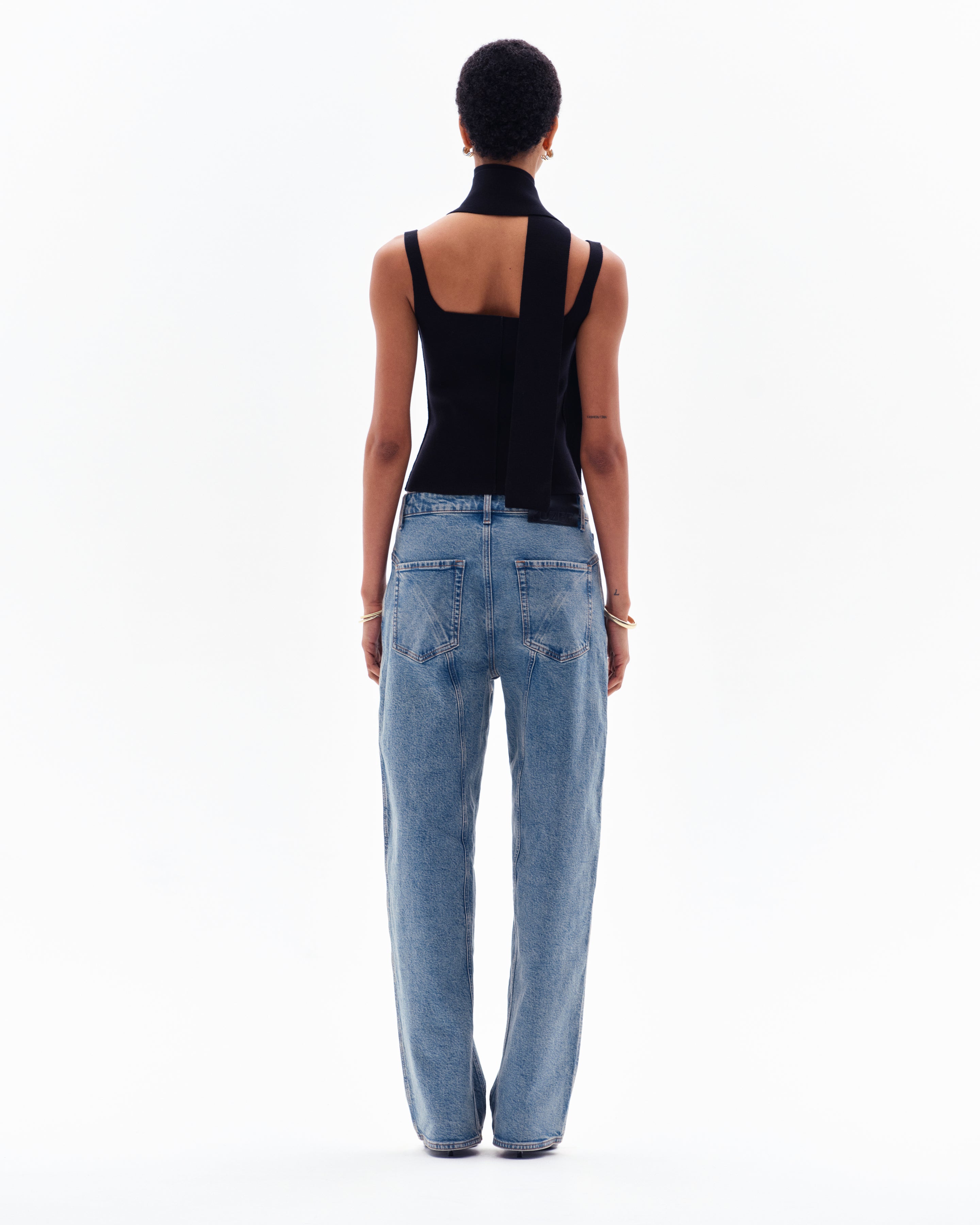 INARI MILANO SLASH TOP - BLACK