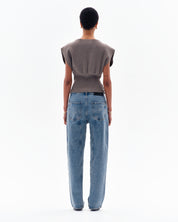 NAERIS MILANO OFF-SHOULDER TOP - CLAY