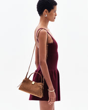 MINI GYOZA - COGNAC SUEDE