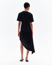 RAVAA BOXY T-SHIRT DRESS - BLACK