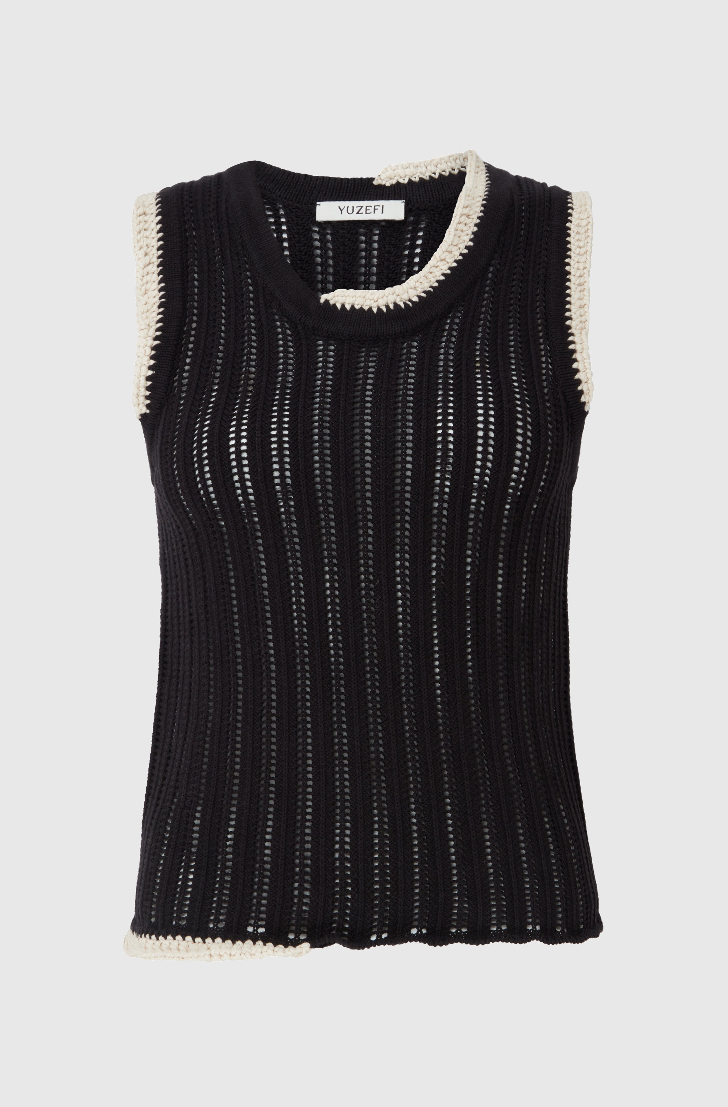 TANK WITH TRIM - BLACK