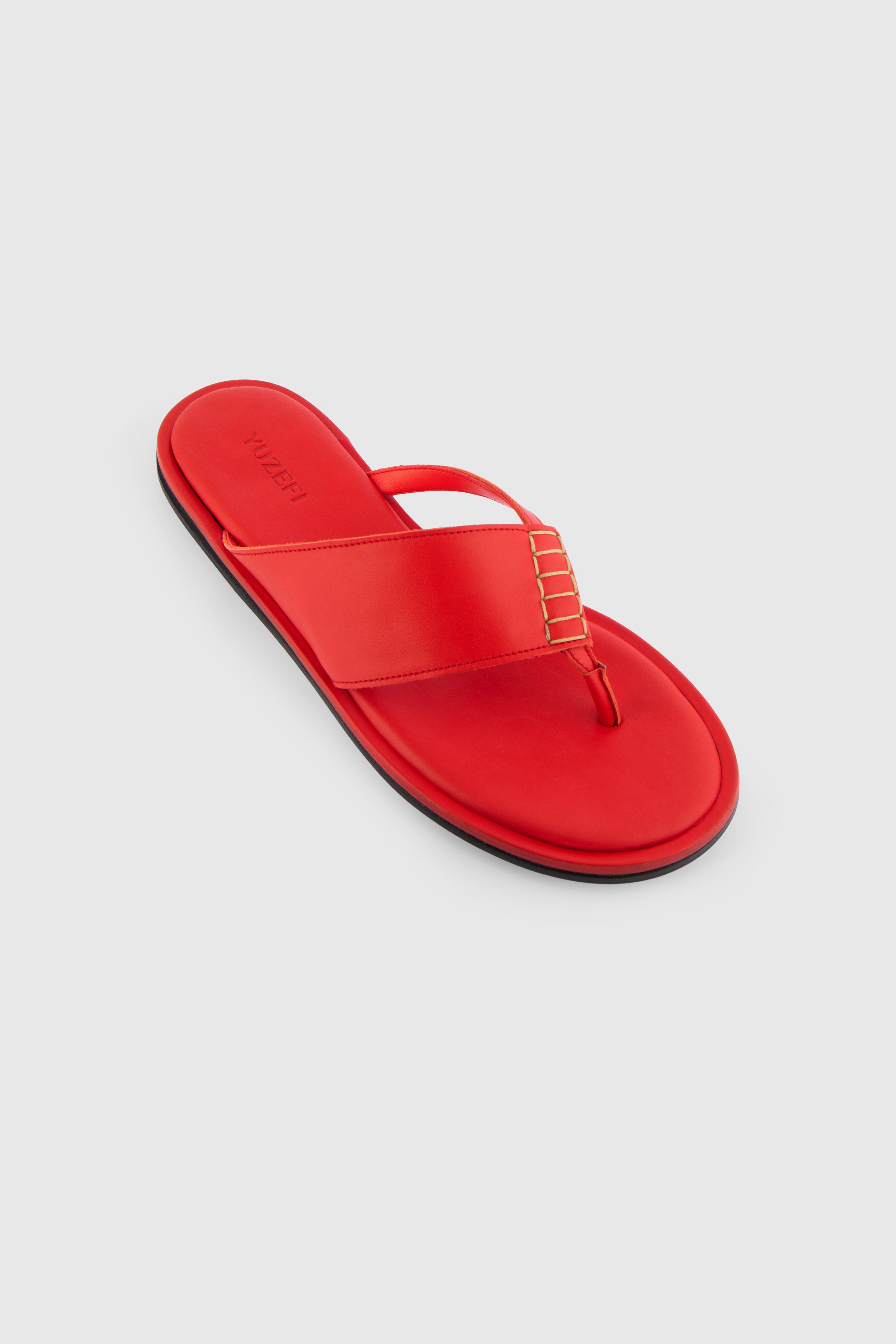 THESSA FLIP FLOP - GOJI LEATHER