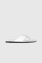 THESSA FLIP FLOP - WHITE LEATHER