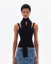INARI MILANO SLASH TOP - BLACK