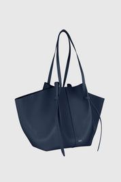 XL MOCHI - MIDNIGHT PEBBLE GRAINED LEATHER