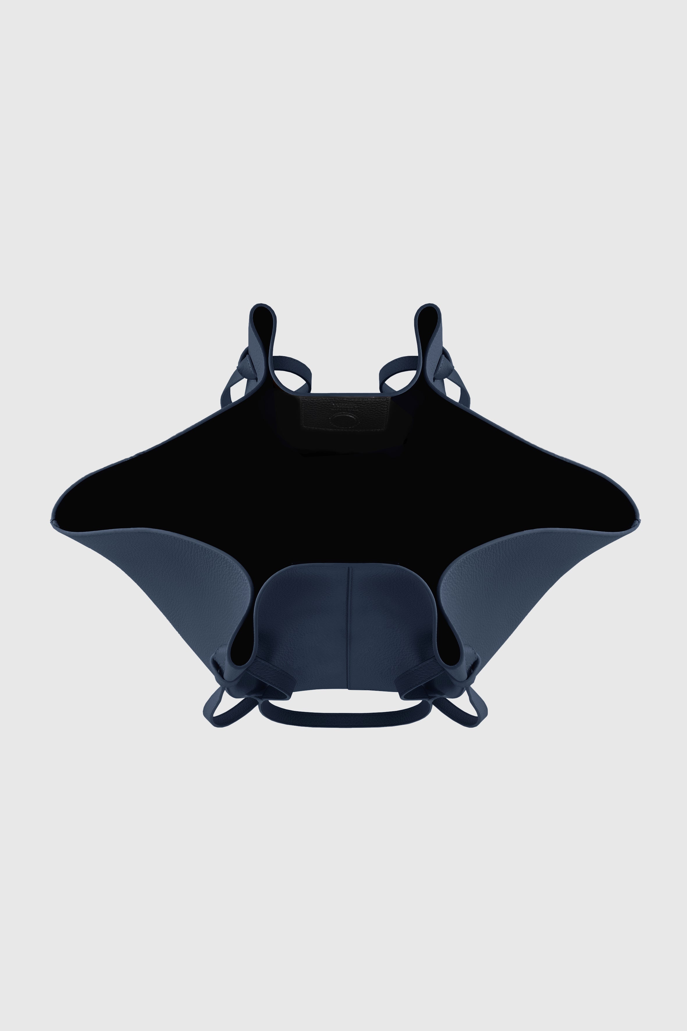 XL MOCHI - MIDNIGHT PEBBLE GRAINED LEATHER