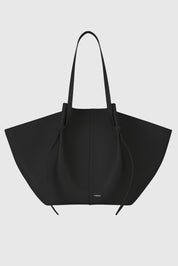XL MOCHI - BLACK PEBBLE GRAINED LEATHER