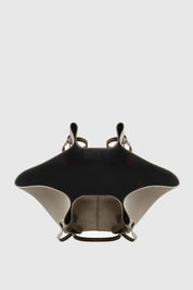 XL MOCHI - TAUPE PEBBLE GRAINED LEATHER
