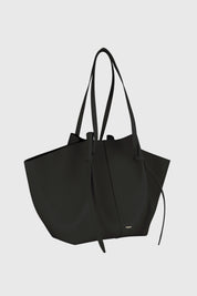 XL MOCHI - BLACK PEBBLE GRAINED LEATHER