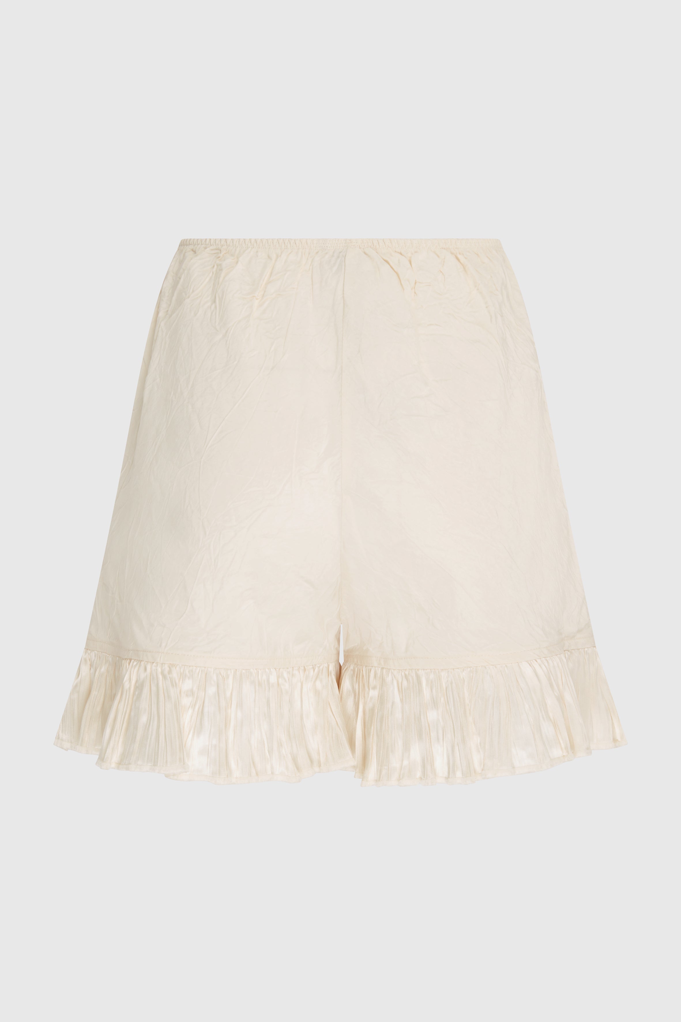 YASMI FLARED SHORTS - VANILLA