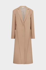 OVERSIZED COAT- BEIGE