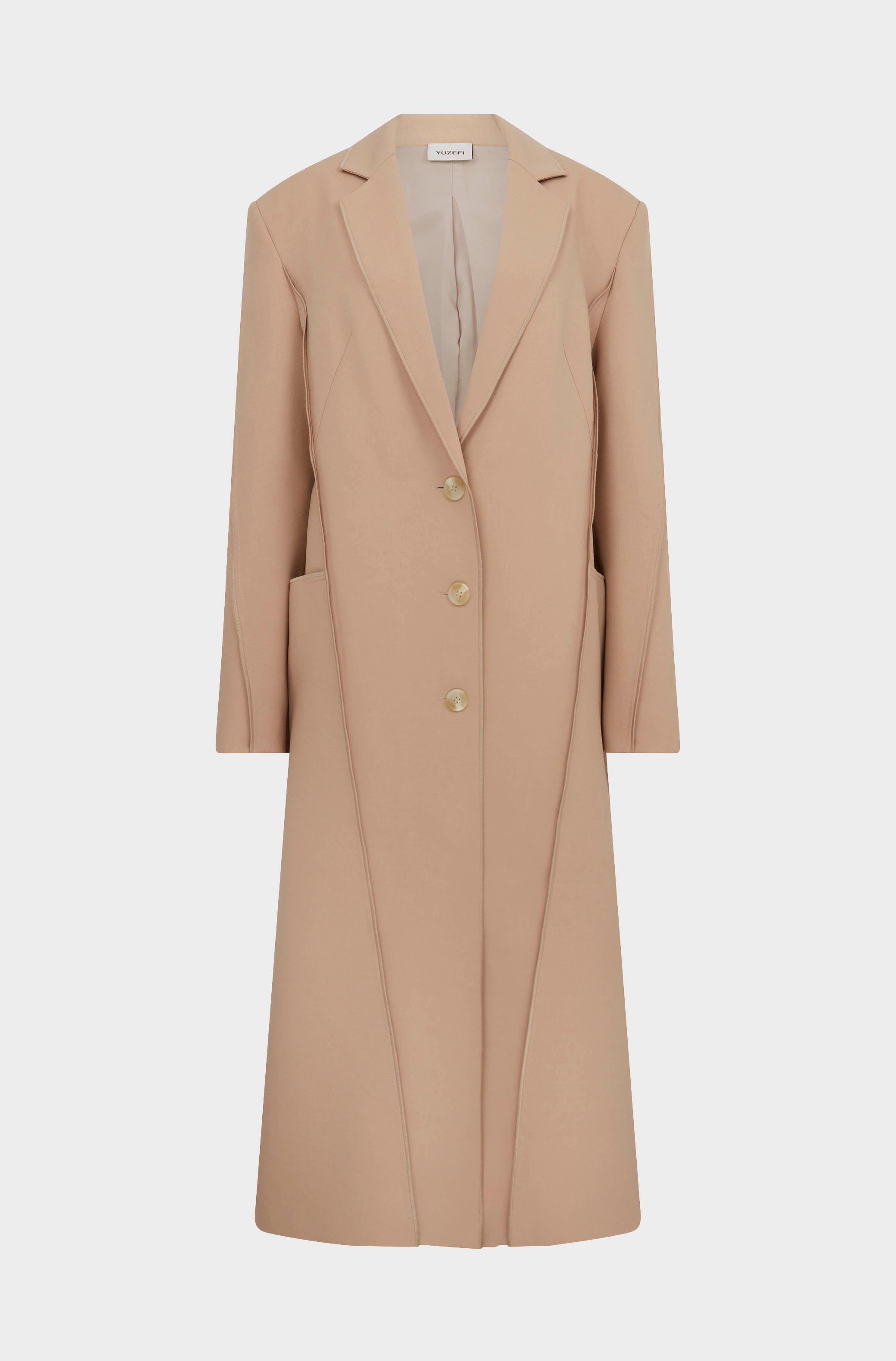 OVERSIZED COAT- BEIGE