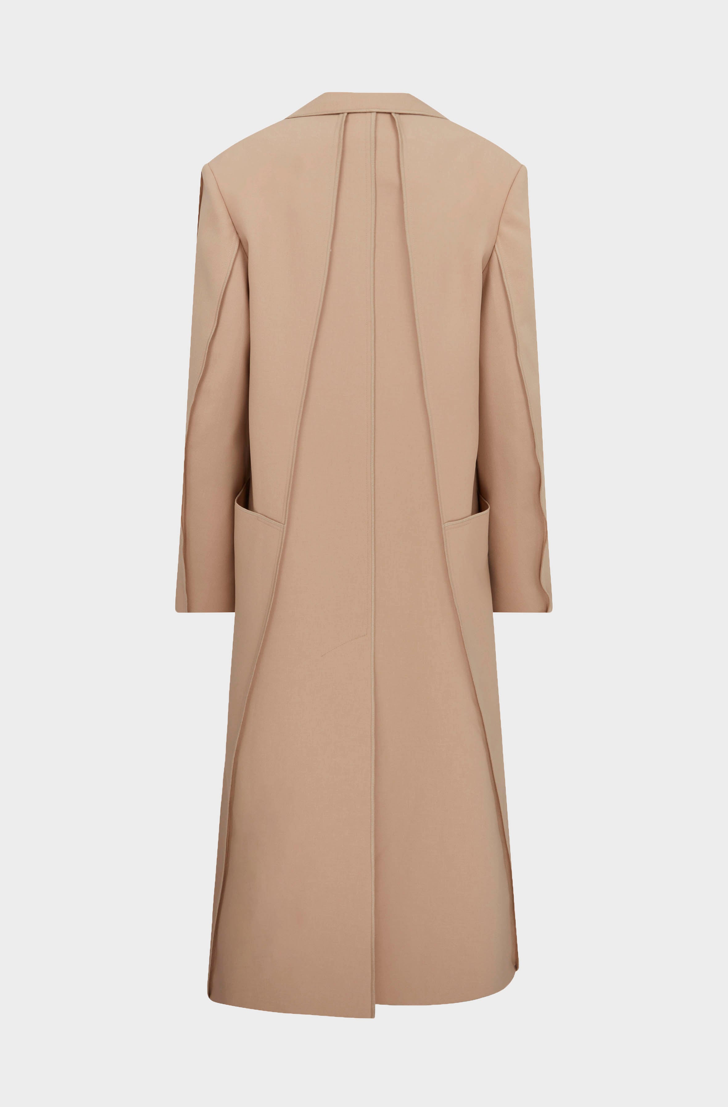 OVERSIZED COAT- BEIGE