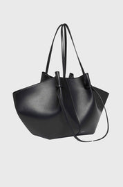 LARGE MOCHI - BLACK SMOOTH LEATHER