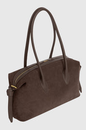BRIOCHE DUFFLE - NUTMEG SUEDE