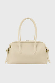 BRIOCHE DUFFLE - ANGORA PEBBLE GRAINED LEATHER