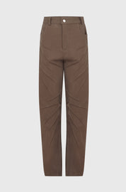 DARTED TROUSERS - DENIM MALT