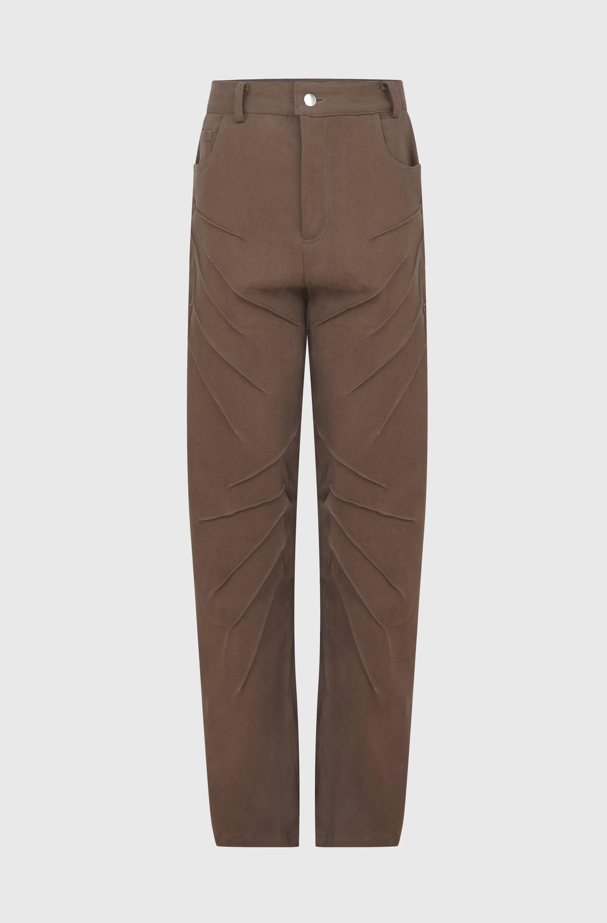 DARTED TROUSERS - DENIM MALT