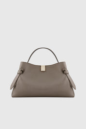 GYOZA - TAUPE SMOOTH LEATHER