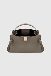 GYOZA - TAUPE SMOOTH LEATHER