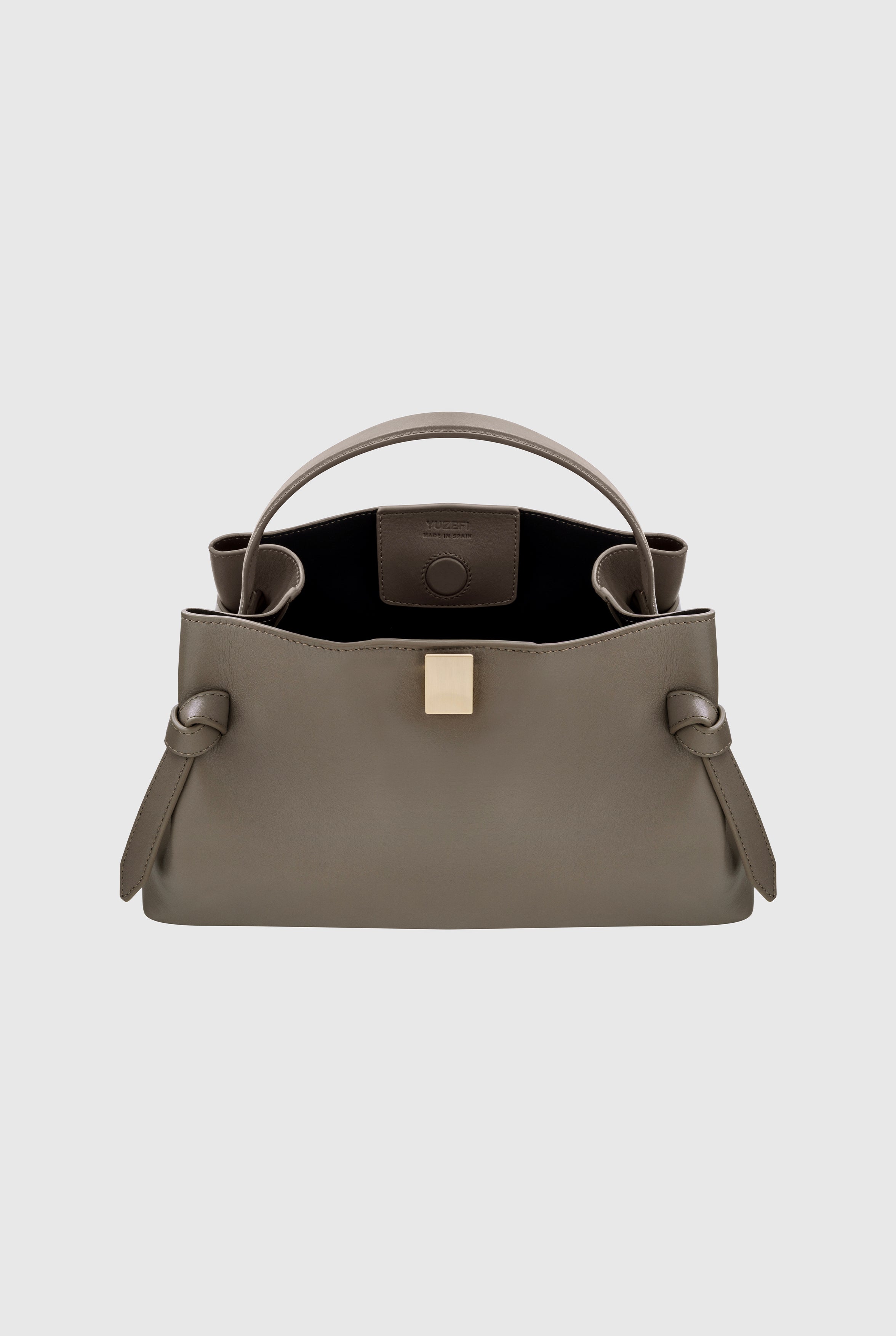 GYOZA - TAUPE SMOOTH LEATHER