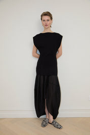KIMIYA BUBBLE DRESS - BLACK
