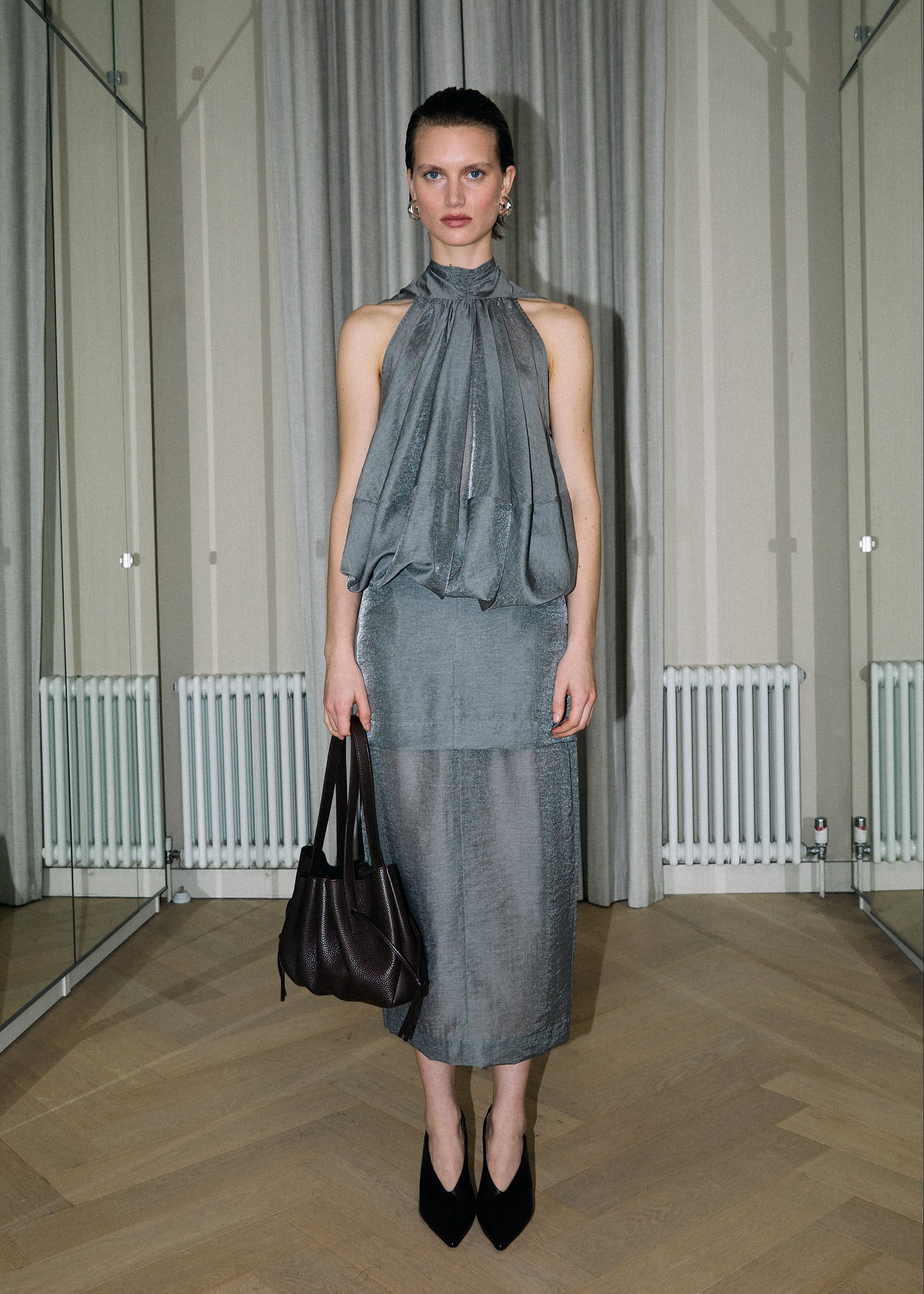 MEHR BUBBLE TOP - ASH
