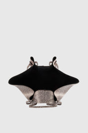 LARGE MOCHI - EMBOSSED ASH SNAKE COWHIDE LEATHER