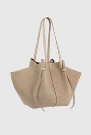 LARGE MOCHI - SAND SUEDE