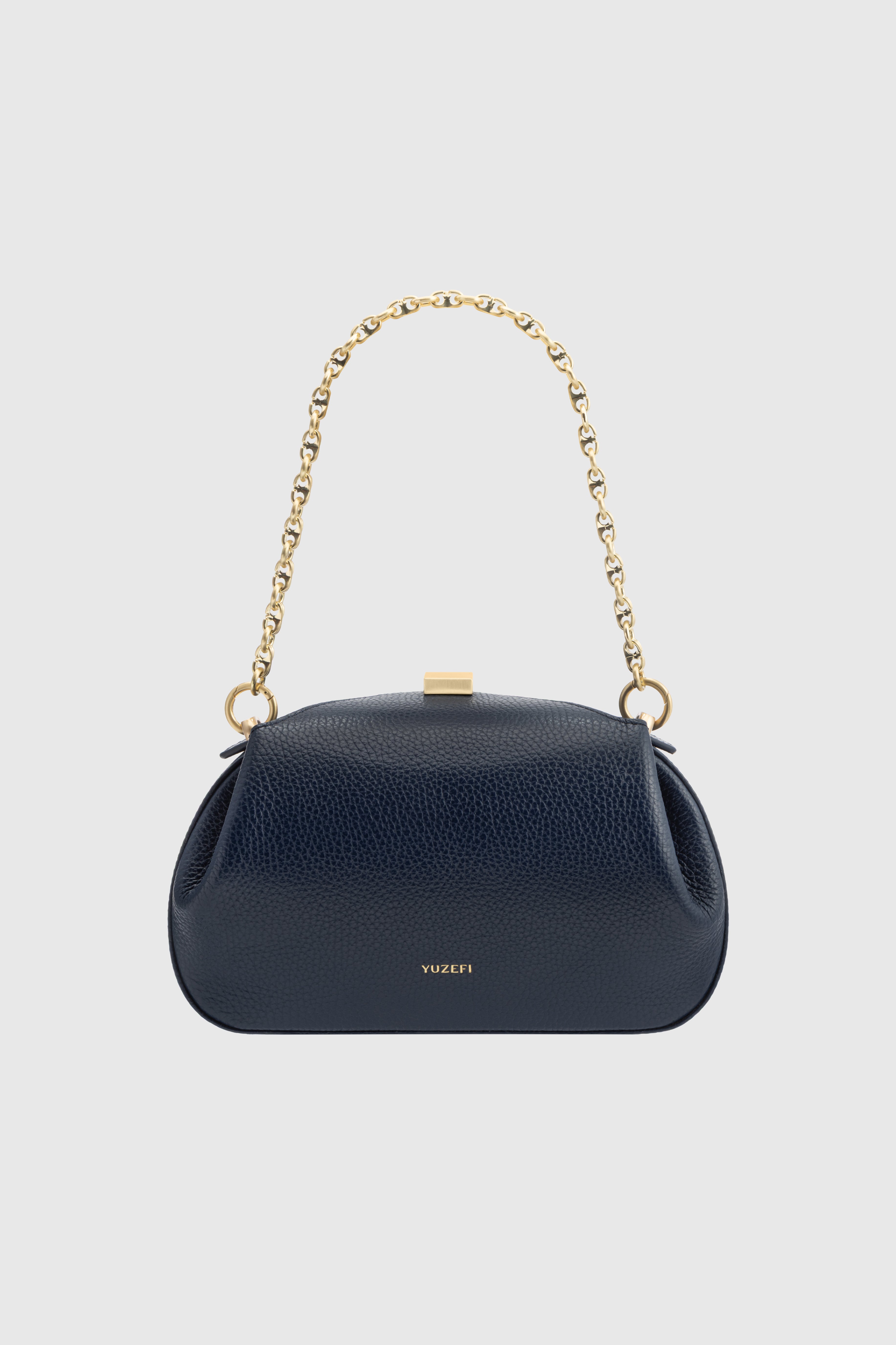 小物 mumu01 OYSTER MINI CLUTCH - CHOCOLATE SUEDE – Yuzefi