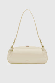 OYSTER CLUTCH - ANGORA PEBBLE GRAINED LEATHER