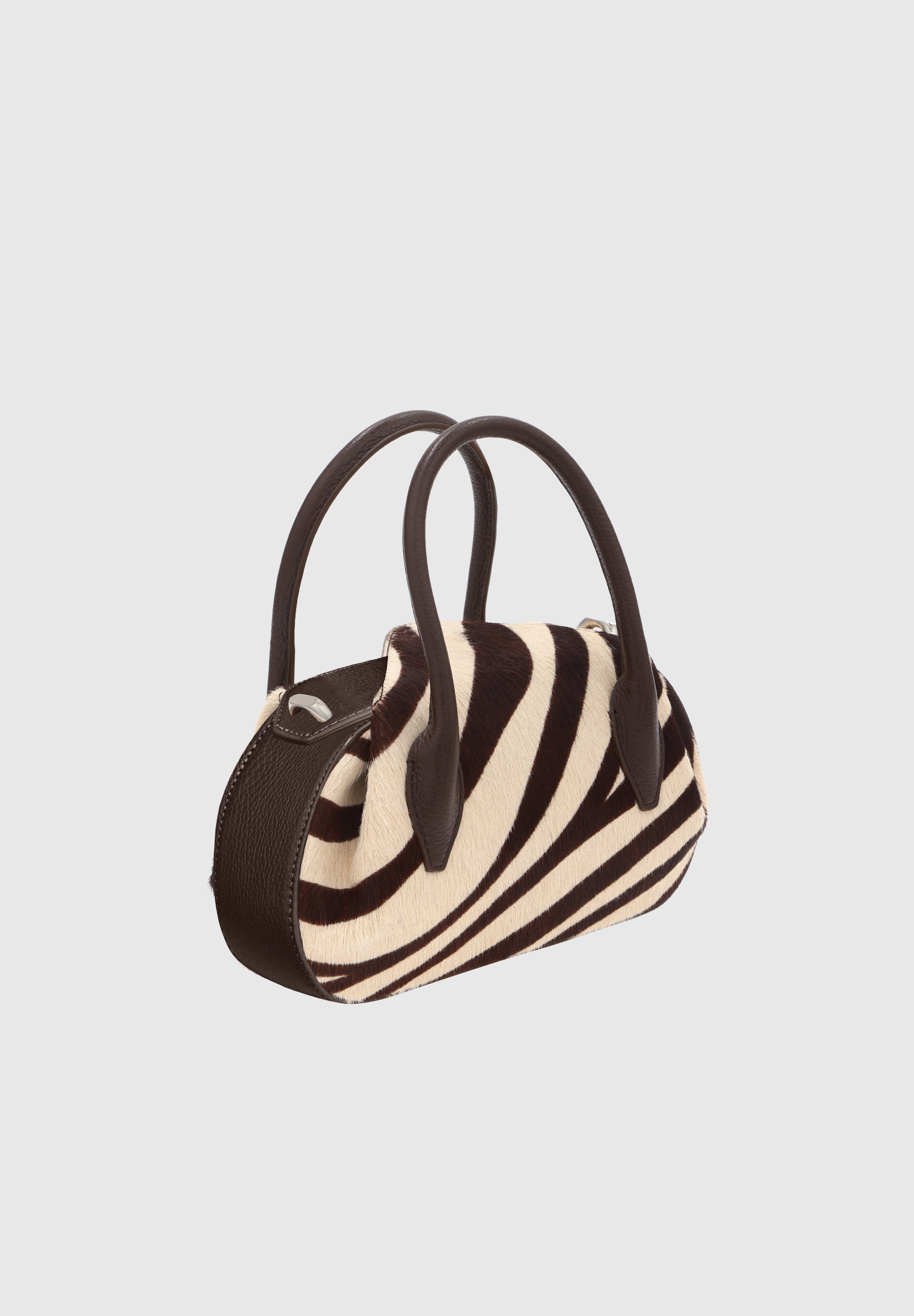 OYSTER MINI DUFFLE - SAVANNA CALF HAIR
