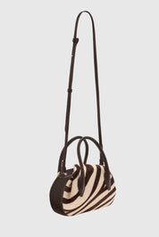 OYSTER MINI DUFFLE - SAVANNA CALF HAIR