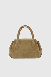 OYSTER MINI DUFFLE - FENNEL SUEDE