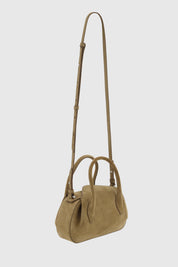 OYSTER MINI DUFFLE - FENNEL SUEDE
