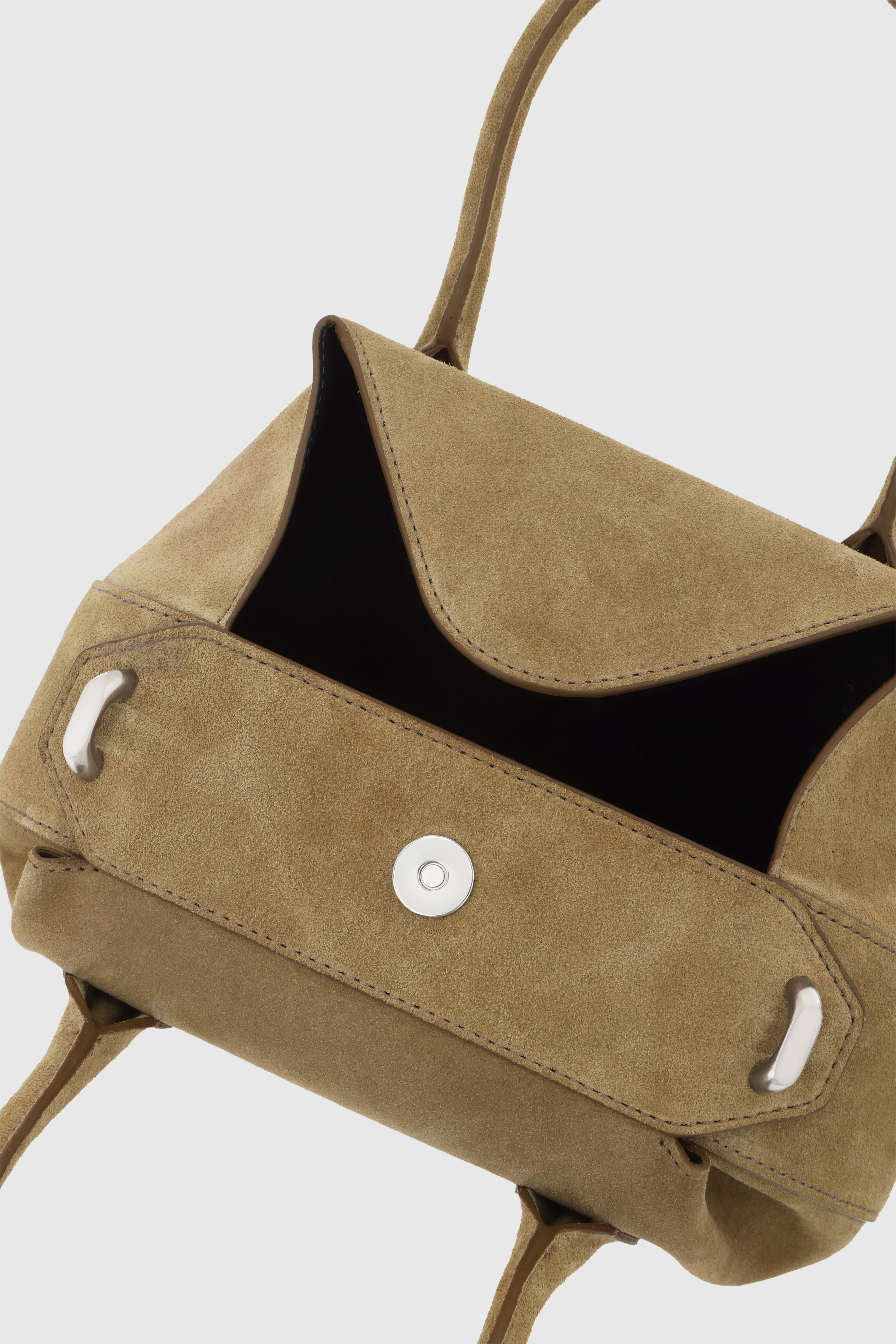 OYSTER MINI DUFFLE - FENNEL SUEDE