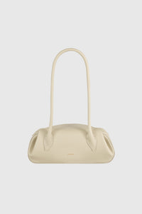 OYSTER MINI SHOULDER BAG - ANGORA PEBBLE GRAINED LEATHER