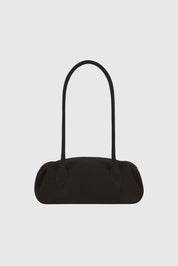 OYSTER MINI SHOULDER BAG - GANACHE SUEDE