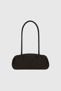 OYSTER MINI SHOULDER BAG - GANACHE SUEDE