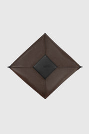 WONTON - ESPRESSO PEBBLE GRAINED LEATHER