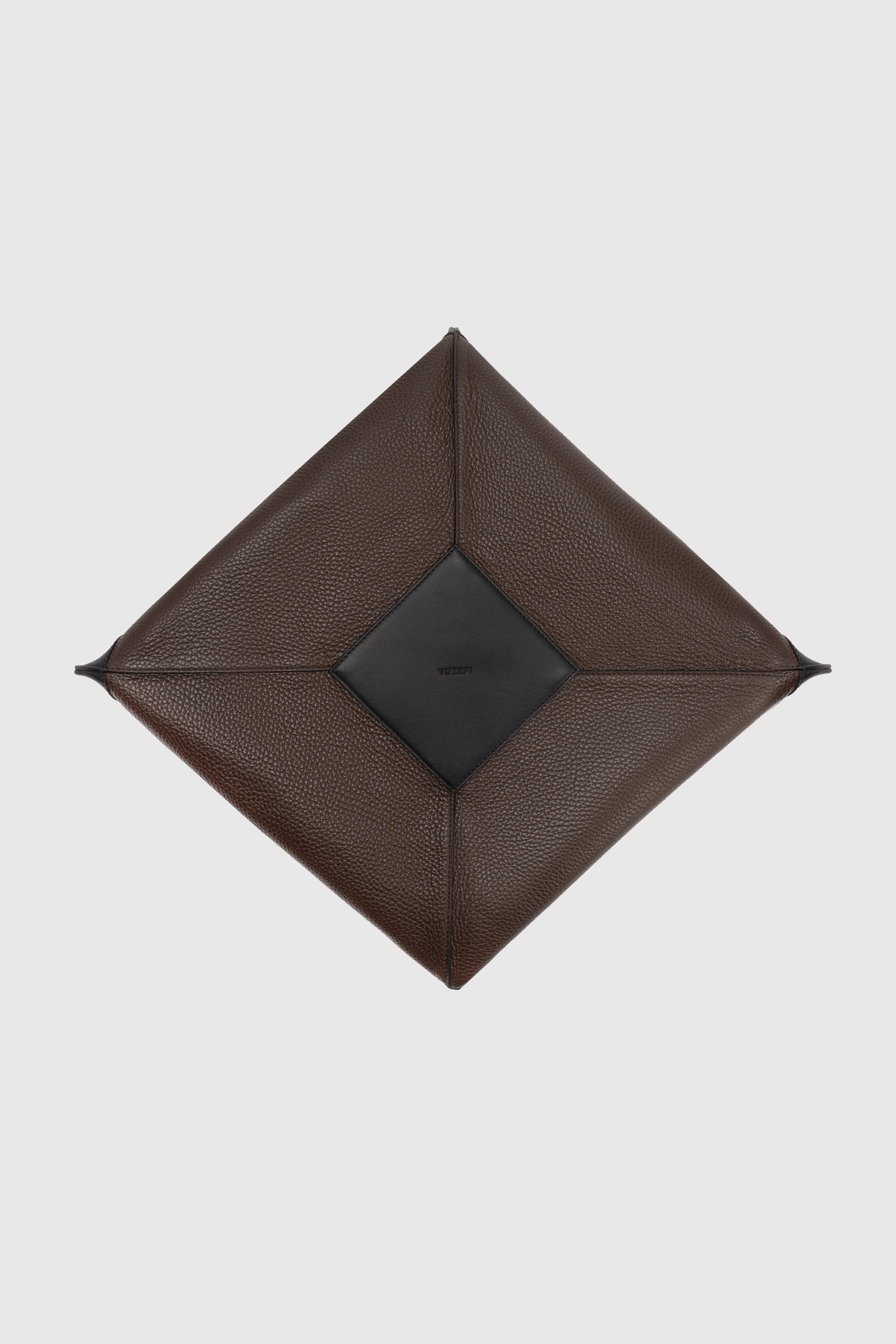 WONTON - ESPRESSO PEBBLE GRAINED LEATHER