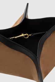 WONTON - COGNAC SUEDE