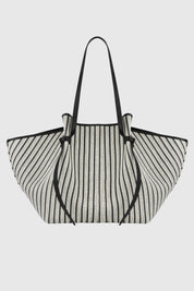 XL MOCHI - STRIPED WOVEN CANVAS