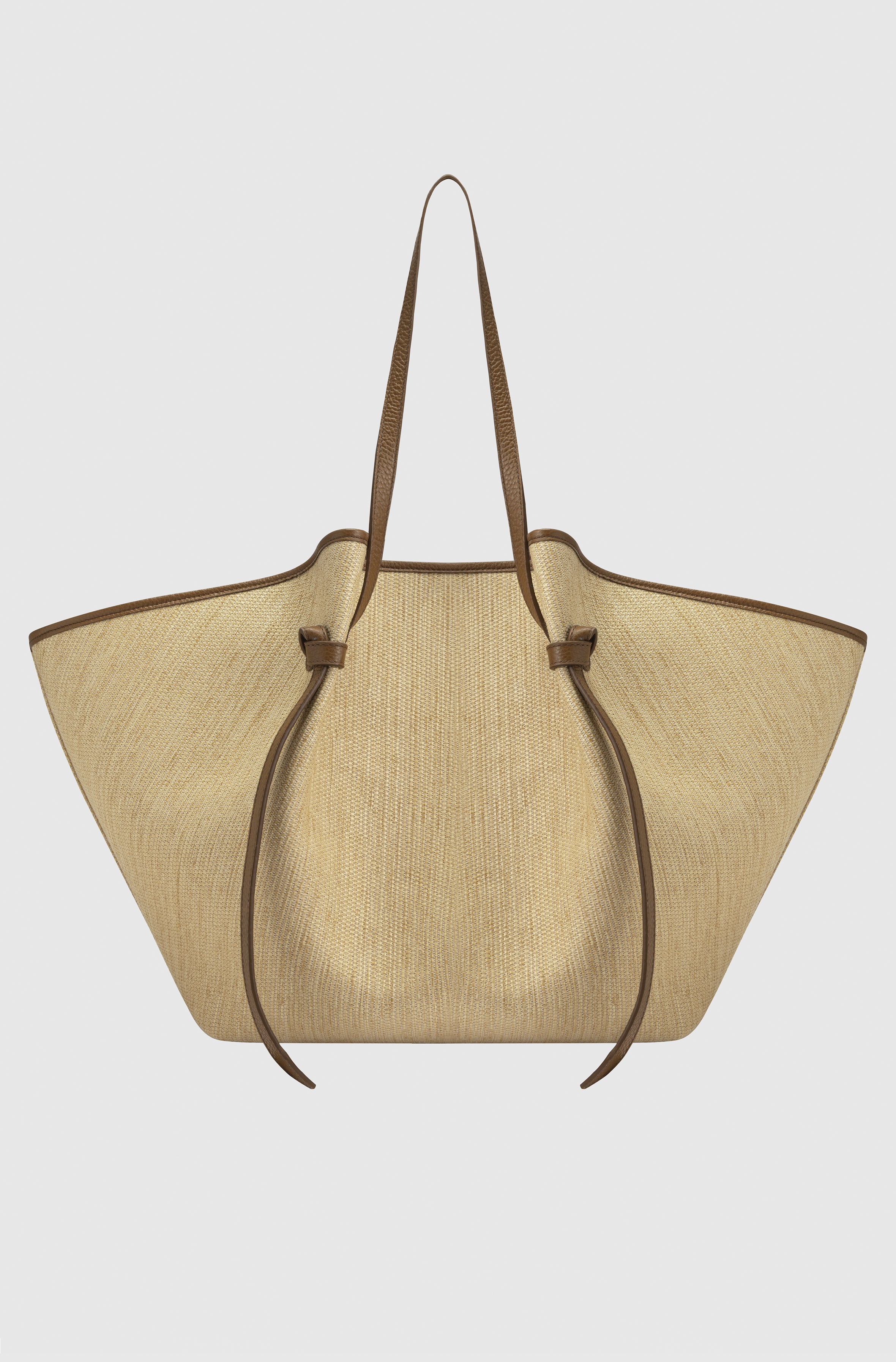 XL MOCHI - BISCUIT WOVEN RAFFIA