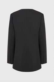 KNOTS CUTOUT JACKET - BLACK