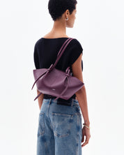MOCHI - WINE PEBBLE GRAINED LEATHER