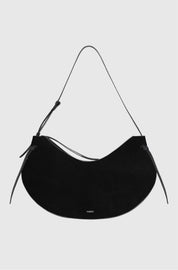 JUMBO FORTUNE COOKIE - BLACK SUEDE