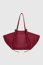 LARGE MOCHI - CRANBERRY PEBBLE GRAINED LEATHER