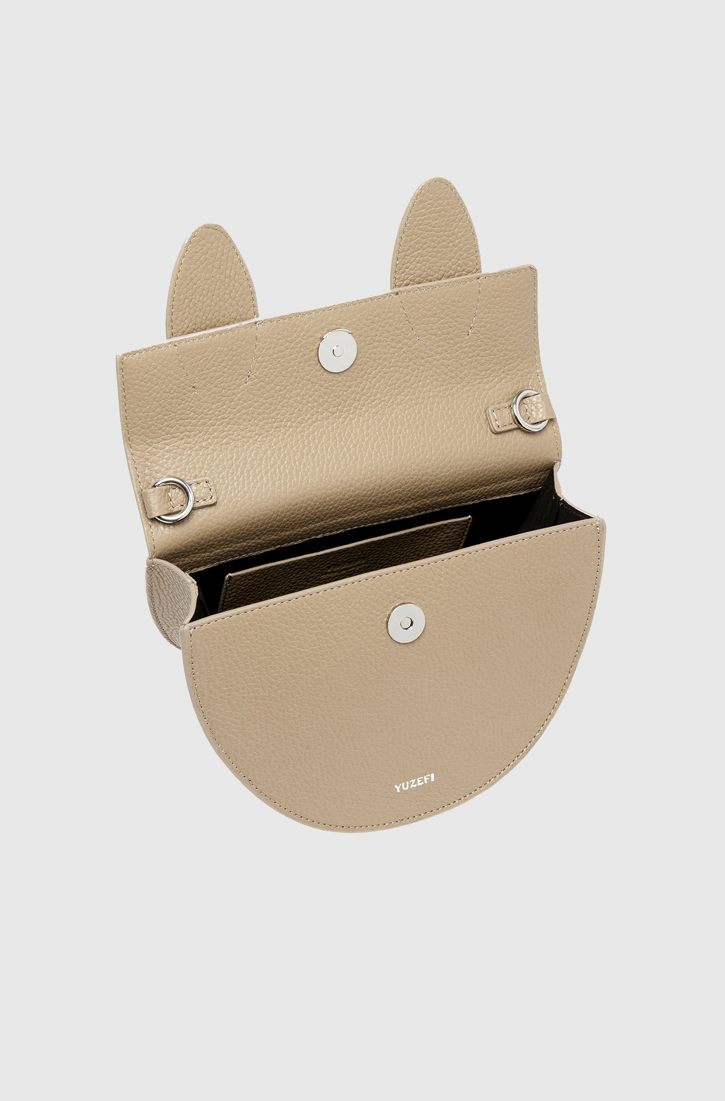 PRETZEL - CLAY PEBBLE GRAINED LEATHER