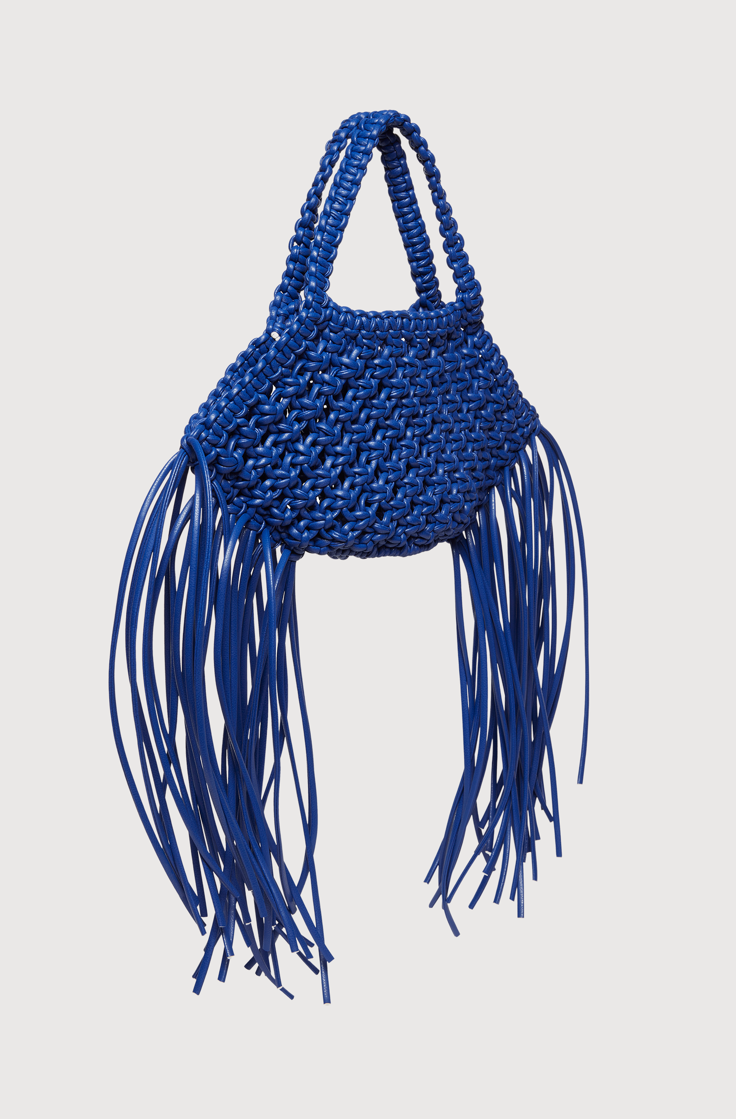 MINI WOVEN BASKET - BLUE